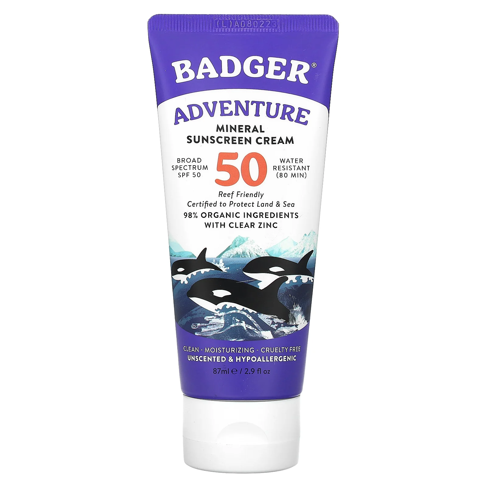 Adventure Mineral Sunscreen Cream SPF 50