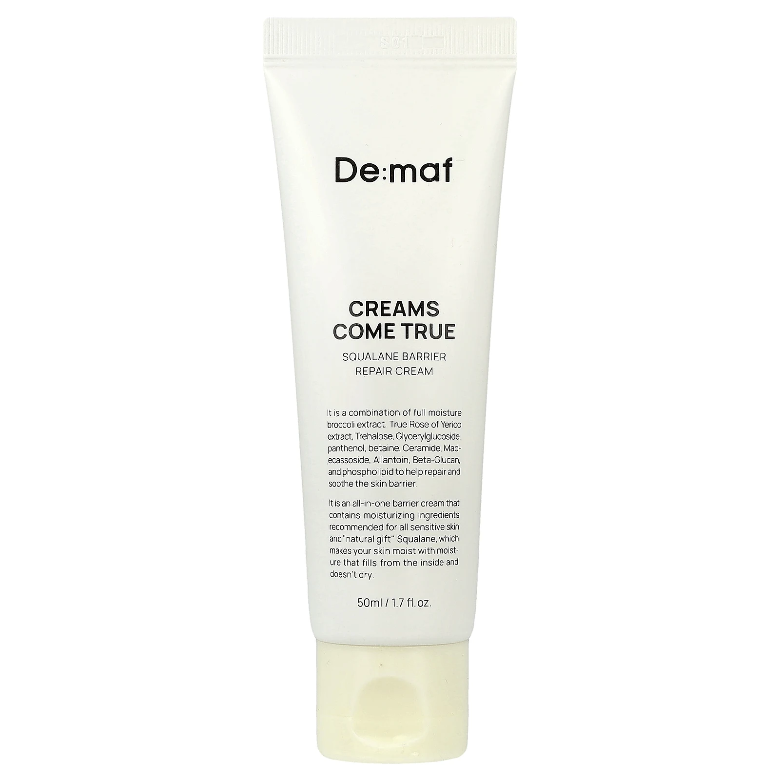 Creams Come True Squalane Barrier Repair Cream