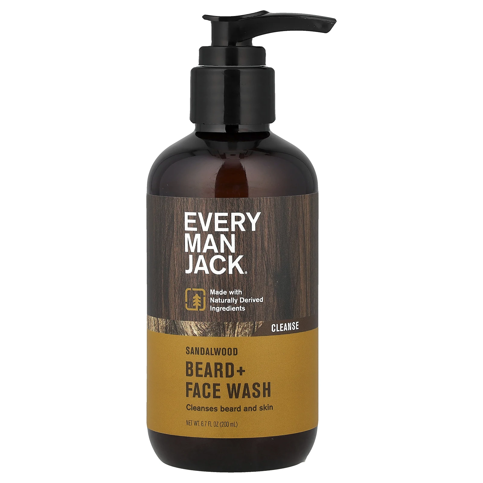 Beard + Face Wash, Sandalwood