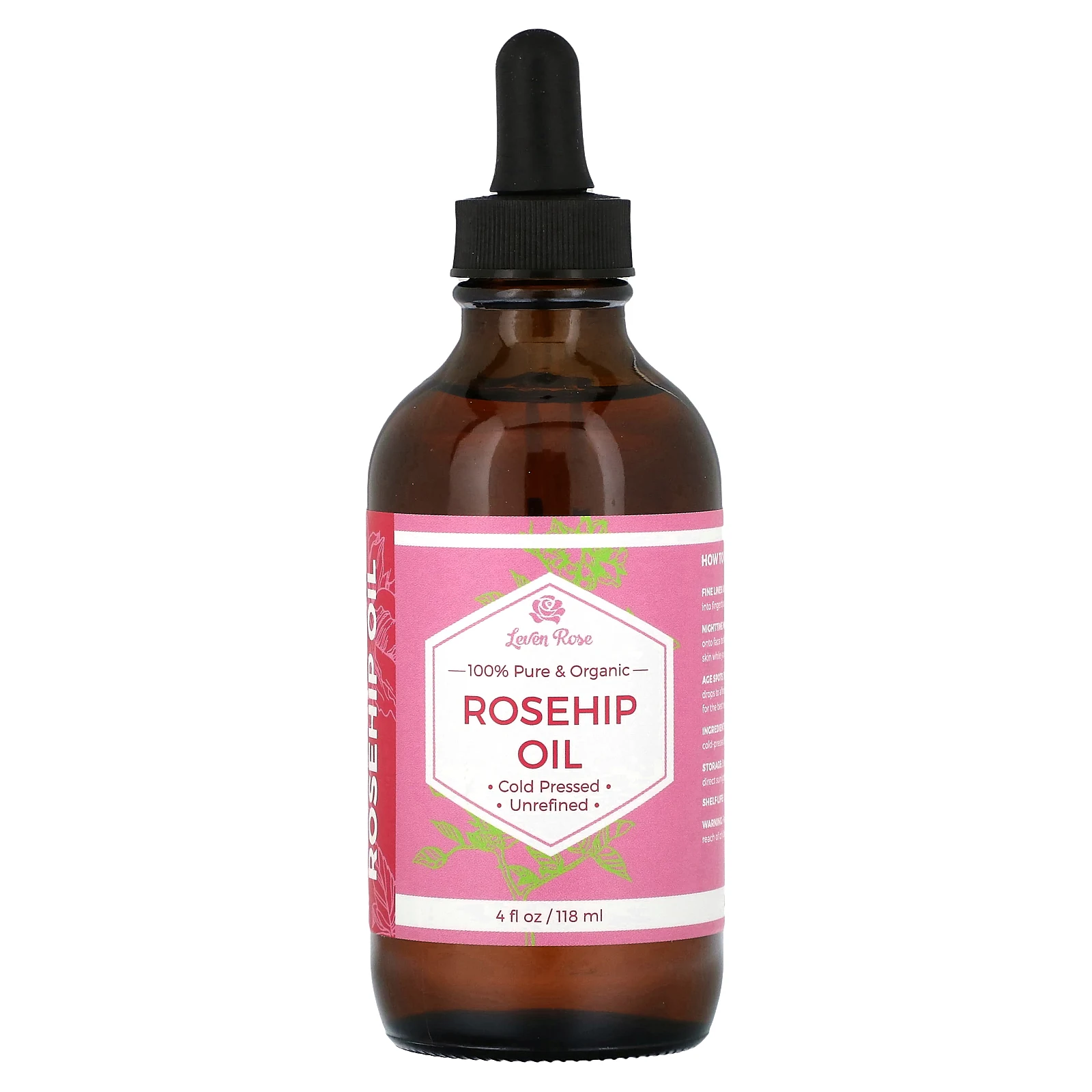 100% Pure & Organic Rosehip Oil